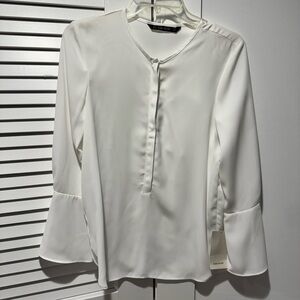 Zara Elegant White Blouse